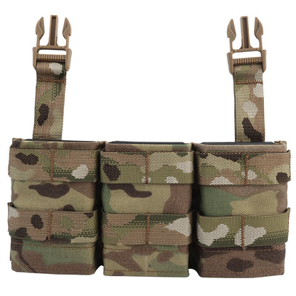 WOSPORT FAST 7.62 TRIPLE MAG POUCH (MEDIUM) FRONT PANEL[WST-MG-F-23]