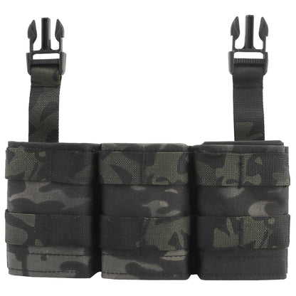 WOSPORT FAST 5.56 TRIPLE MAG POUCH (MEDIUM) FRONT PANEL[WST-MG-F-21]