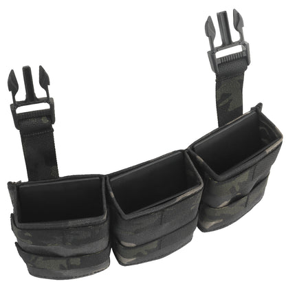 WOSPORT FAST 7.62 TRIPLE MAG POUCH (MEDIUM) FRONT PANEL[WST-MG-F-23]