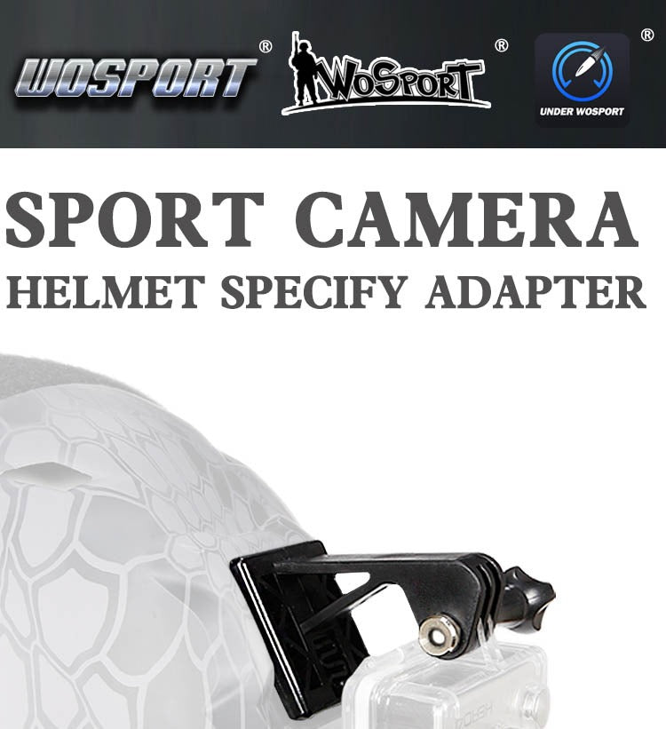 WOSPORT HELMET SPECIFY ADAPTER FOR SPORT CAMERA [WST-GO-32]