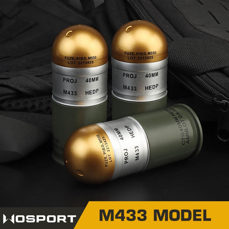 WOSPORT M433 DUMMY GRENADE MODEL SET [WST-EX-036]