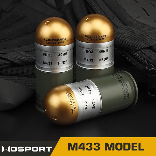 WOSPORT M433 DUMMY GRENADE MODEL SET [WST-EX-036]
