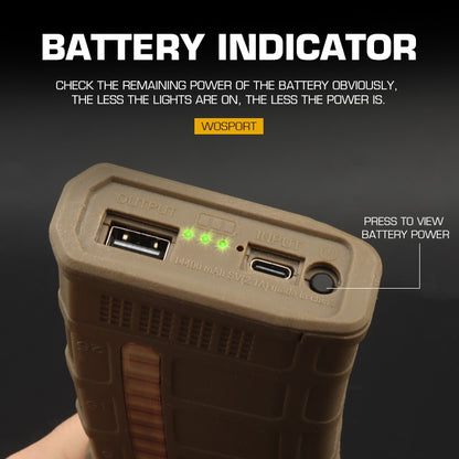 WOSPORT PMAC POWER BANK MODEL (BATTERY NOT INCLUDED) [WST-EX-038]