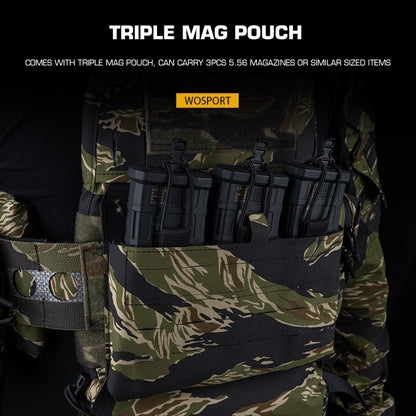 WOSPORT V5 PC PLATE CARRIER SET [WST-VE-117]