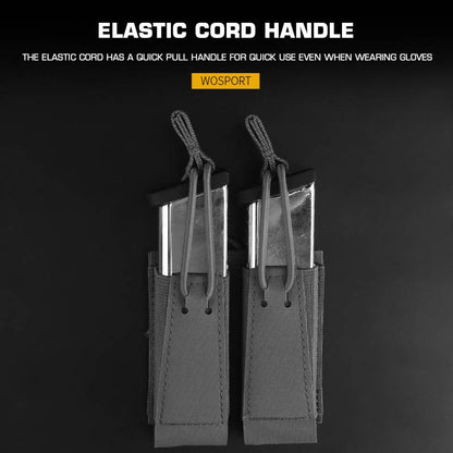 WOSPORT ASSAULTER DOUBLE PISTOL MAG POUCH [WST-MG-102]