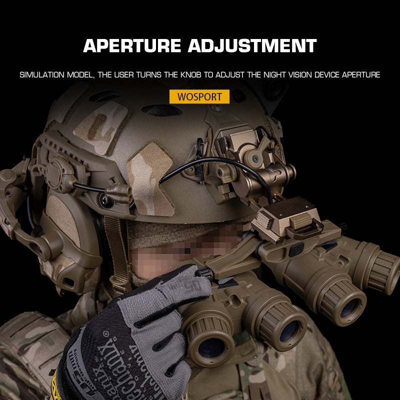 WOSPORT SIDE FLIPPING GPNVG-18 NVG DUMMY MODEL [WST-HL-ACC-82]