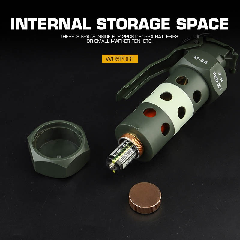 WOSPORT DUMMY FLASHBANG GRENADE MODEL (NO FUNCTION) [WST-EX-048-E]