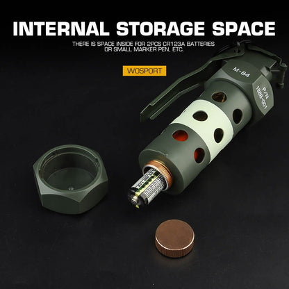 WOSPORT DUMMY FLASHBANG GRENADE MODEL (NO FUNCTION) [WST-EX-048-E]