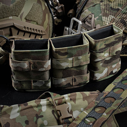 WOSPORT FAST 7.62 TRIPLE MAG POUCH (MEDIUM)[WST-MG-F-17]