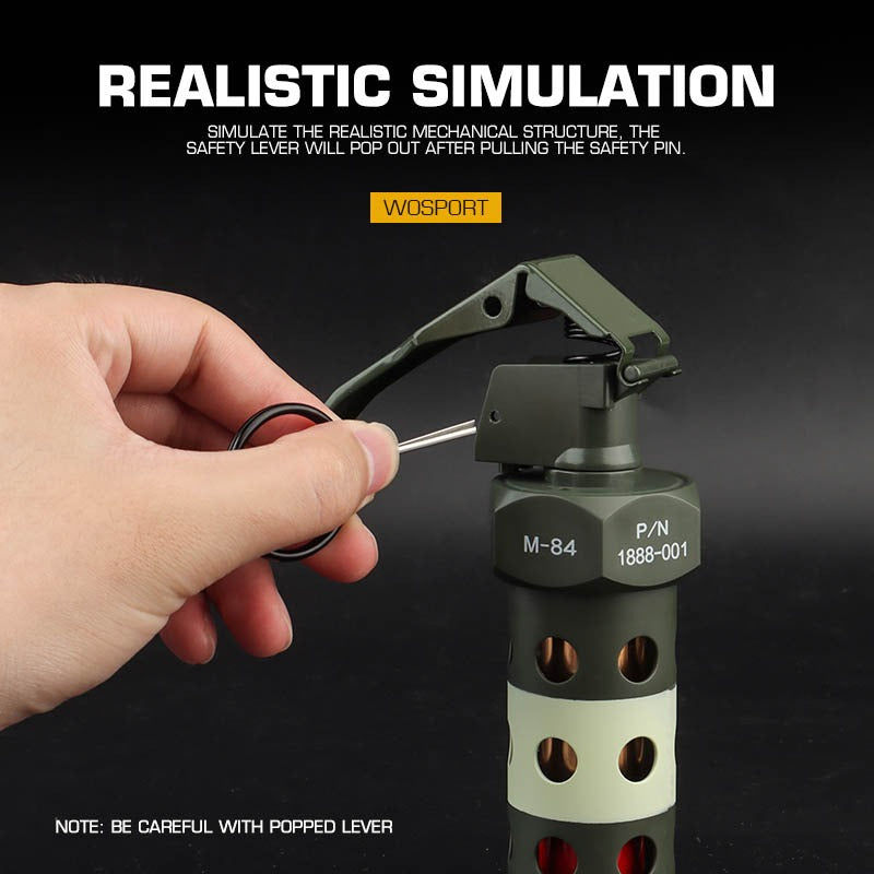 WOSPORT DUMMY FLASHBANG GRENADE MODEL (NO FUNCTION) [WST-EX-048-E]