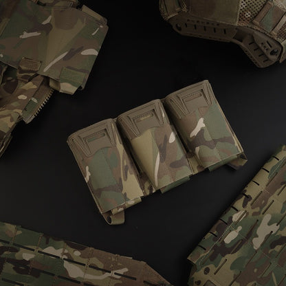 WOSPORT K-TYPE K-TYPE TRIPLE MAG POUCH PANEL [WST-VE-118-ACC-01]