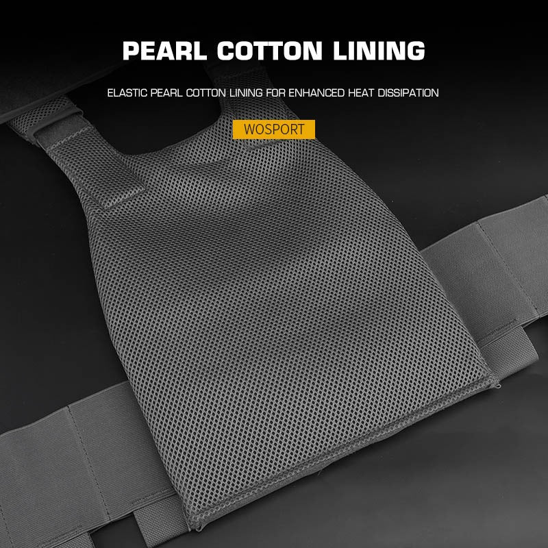 WOSPORT FCPC MINIMALISTIC MULTI-MISSION PLATE CARRIER [WST-VE-80]