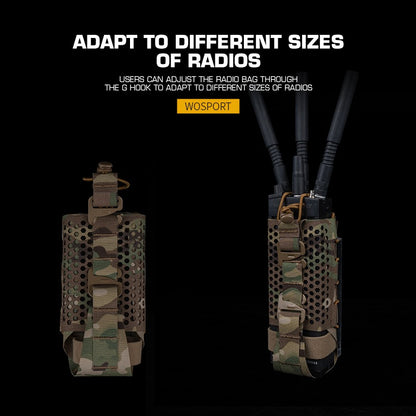 WOSPORT ARC RADIO POUCH [WST-VE-115-ACC-01]