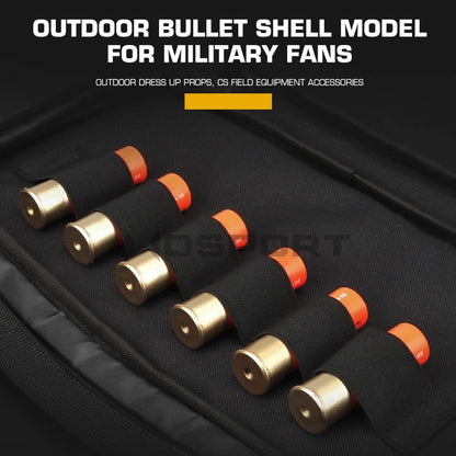 WOSPORT SHOTGUN SHELL MODEL (15 BBs) 6PCS [WST-EX-015]