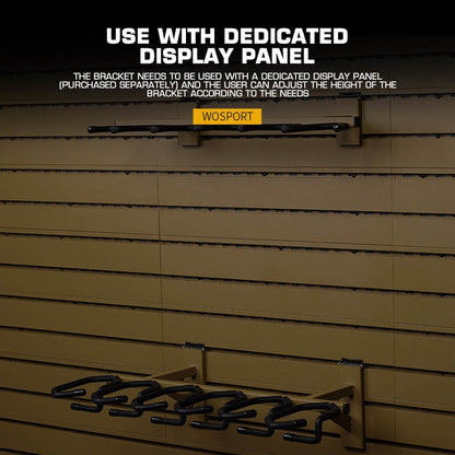WOSPORT WALL DISPLAY PANEL RIFLE MOUNT [WST-TG-25-ACC-02]