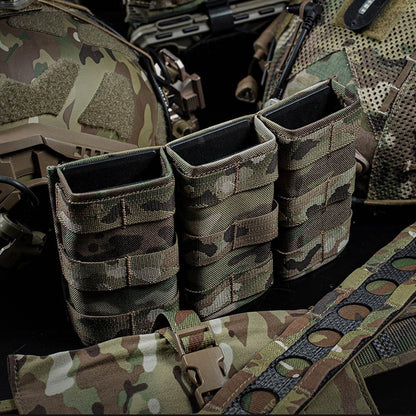 WOSPORT FAST 7.62 TRIPLE MAG POUCH (LONG)[WST-MG-F-19]