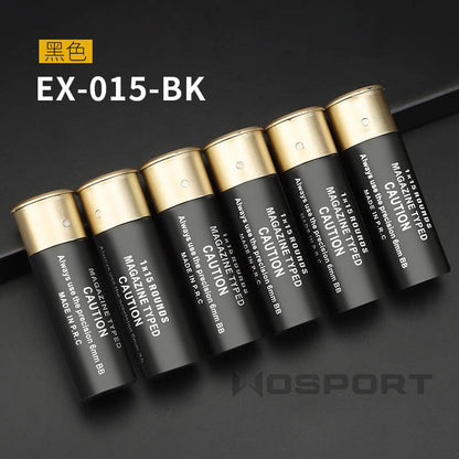 WOSPORT SHOTGUN SHELL MODEL (15 BBs) 6PCS [WST-EX-015]