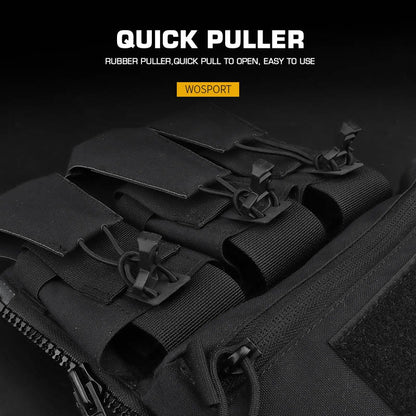 WOSPORT V5 PC BACK PANEL TACTICAL SUPPLEMENT [WST-VE-75-ACC-07]