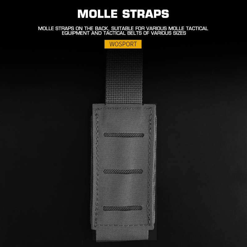 WOSPORT ASSAULTER SINGLE PISTOL MAG POUCH [WST-MG-101]