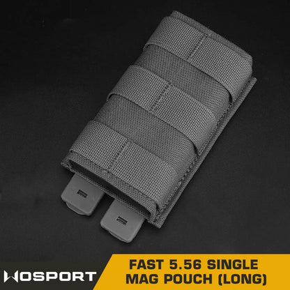 WOSPORT FAST 5.56 SINGLE MAG POUCH (LONG) [WST-MG-F-13]