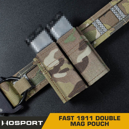 WOSPORT FAST 1911 DOUBLE MAG POUCH [WST-MG-F-05]