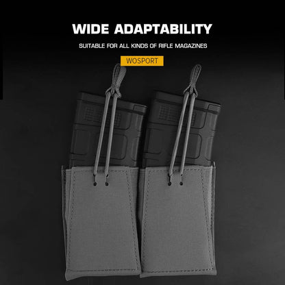 WOSPORT ASSAULTER DOUBLE AR MAG POUCH [WST-MG-104]
