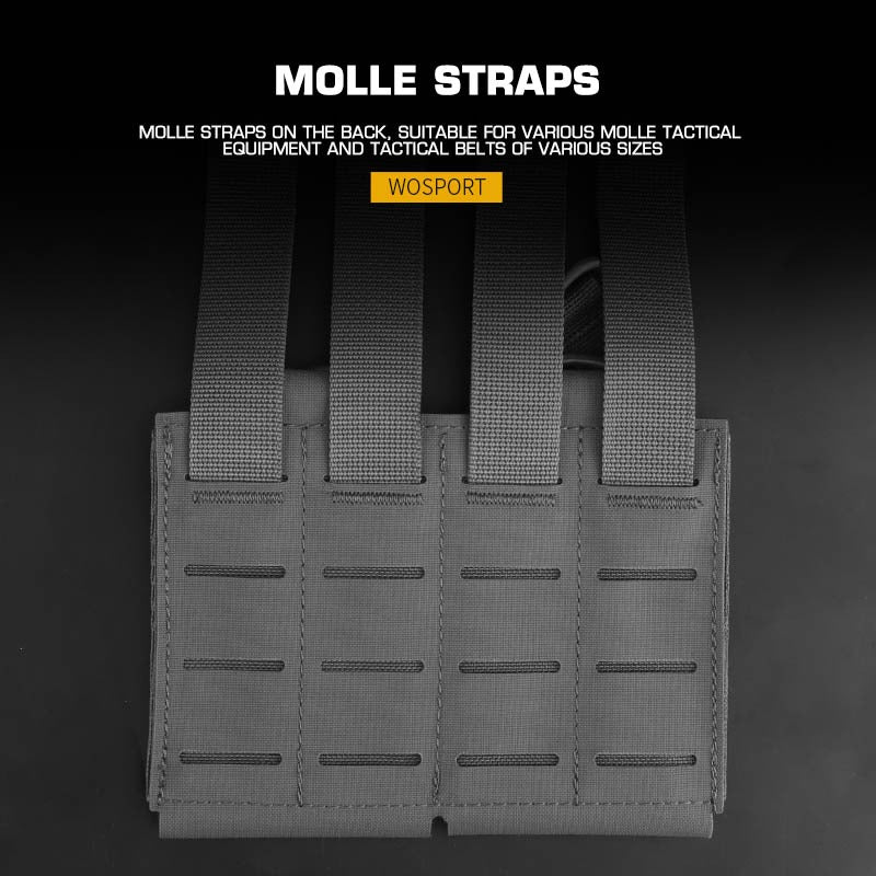 WOSPORT ASSAULTER DOUBLE AR MAG POUCH [WST-MG-104]