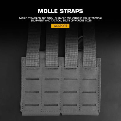 WOSPORT ASSAULTER DOUBLE AR MAG POUCH [WST-MG-104]