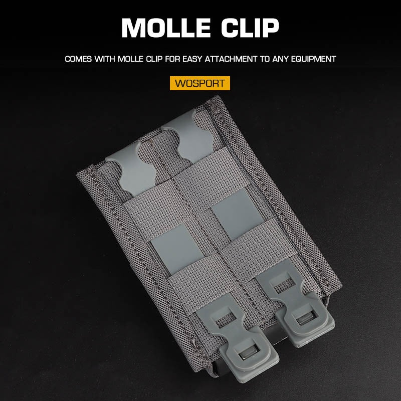WOSPORT FAST 7.62 SINGLE MAG POUCH (LONG）[WST-MG-F-18]