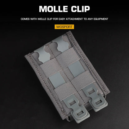 WOSPORT FAST 7.62 SINGLE MAG POUCH (LONG）[WST-MG-F-18]