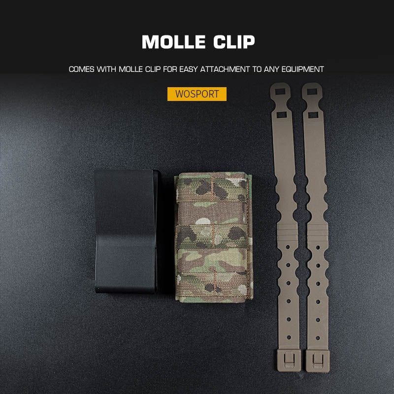 WOSPORT FAST 5.56 SINGLE MAG POUCH (LONG) [WST-MG-F-13]