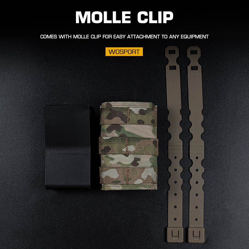 WOSPORT FAST 7.62 SINGLE MAG POUCH (LONG）[WST-MG-F-18]