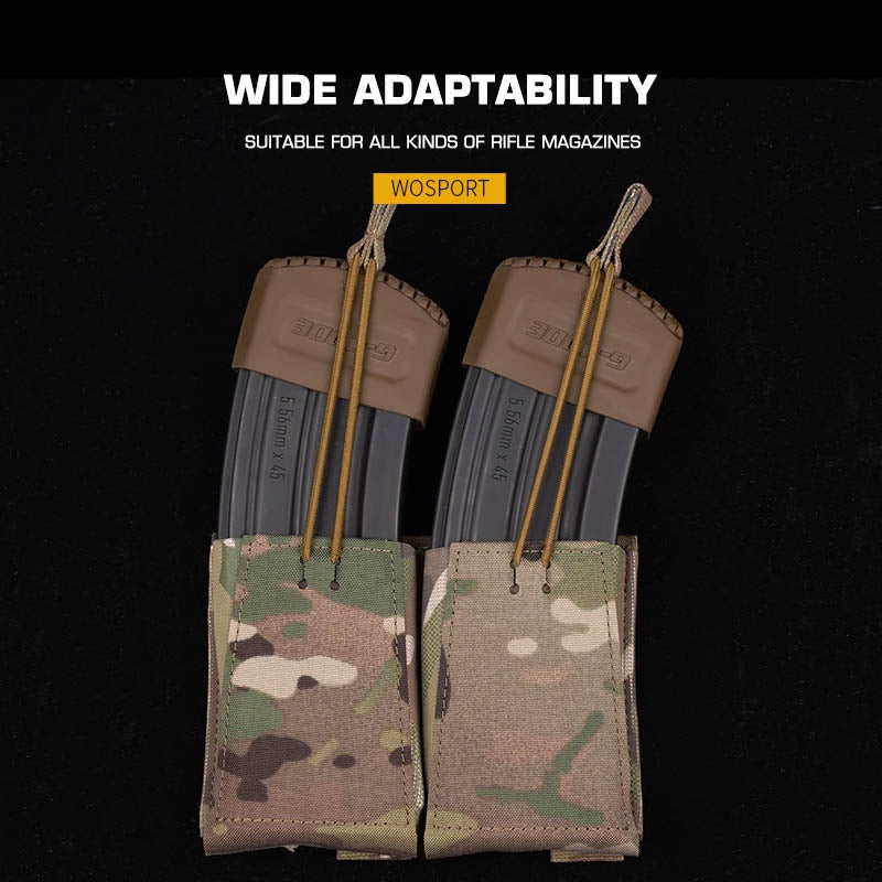 WOSPORT ASSAULTER DOUBLE AR MAG POUCH [WST-MG-104]