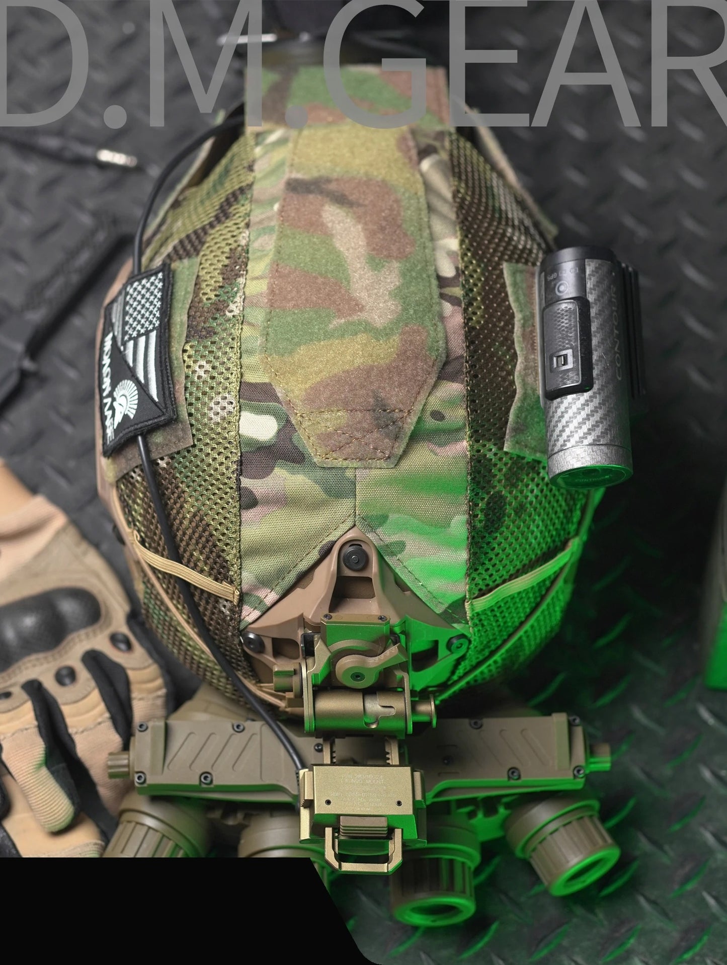 DM GEAR CAIMAN HELMET COVER-CAIMAN