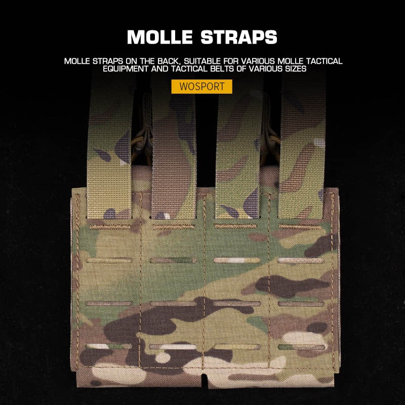 WOSPORT ASSAULTER DOUBLE AR MAG POUCH [WST-MG-104]
