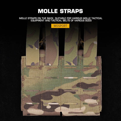 WOSPORT ASSAULTER DOUBLE AR MAG POUCH [WST-MG-104]