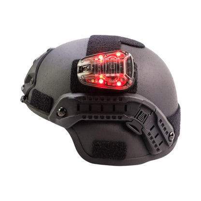 TU CHOICE LED WITH I.R. TACTICAL IFF HELMET MARKER LIGHT(NO BATTERY) [TU-HH-HLT-03]