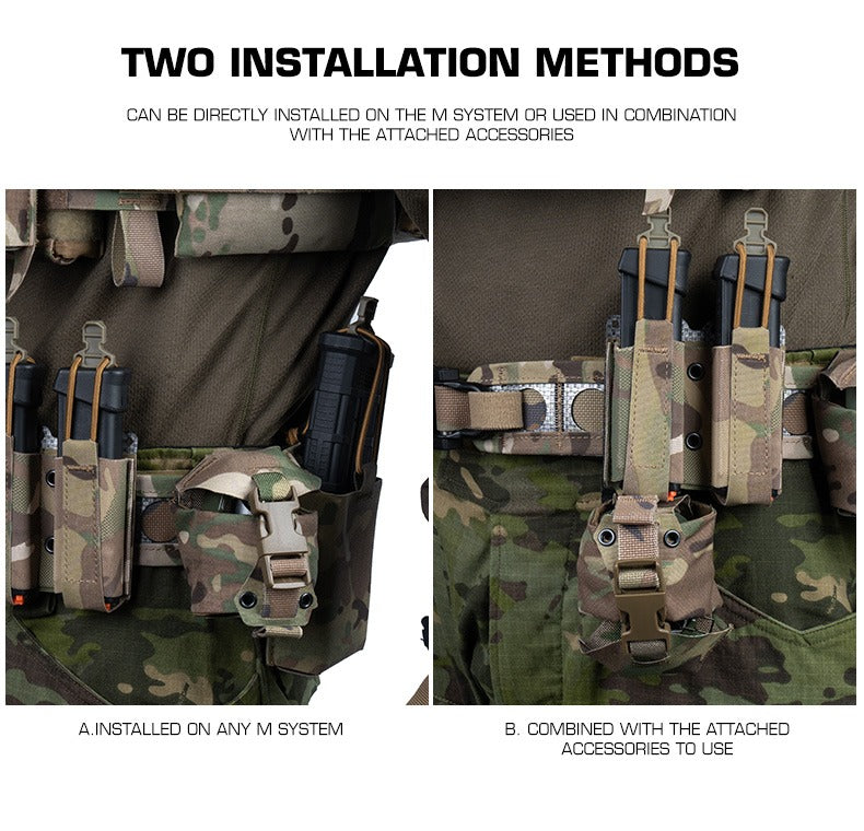 WOSPORT FC GRENADE POUCH [WST-GP-15]
