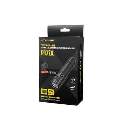 NITECORE P17IX(5000LM) CUSTOMIZABLE VARIABLE BEAM PATTERN TACTICAL FLASHLIGHT [NC-P17IX]