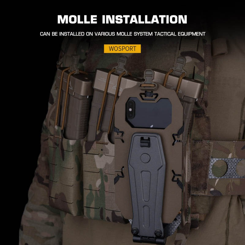 WOSPORT TACTICAL ROTATING PHONE HOLDER [WST-MB-04]