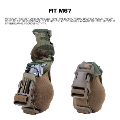 WOSPORT COMPACT FLEXIBLE GRENADE POUCH [WST-GP-12]