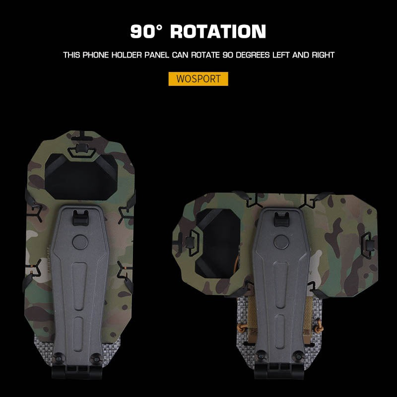 WOSPORT TACTICAL ROTATING PHONE HOLDER [WST-MB-04]