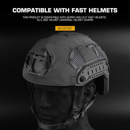WOSPORT FAST SF SUPER HIGH-CUT HELMET COVER[WST-CO-22]