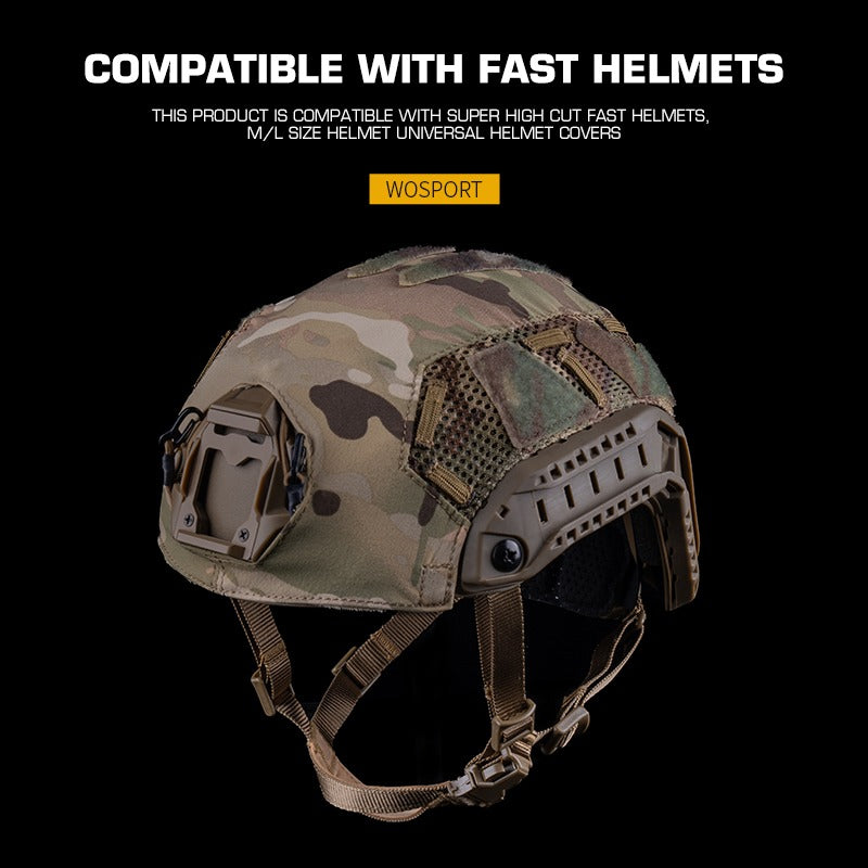 WOSPORT FAST SF SUPER HIGH-CUT HELMET COVER[WST-CO-22]