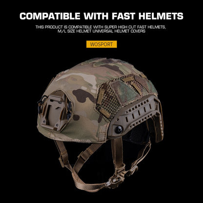 WOSPORT FAST SF SUPER HIGH-CUT HELMET COVER[WST-CO-22]