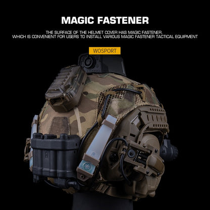 WOSPORT FAST SF SUPER HIGH-CUT HELMET COVER[WST-CO-22]