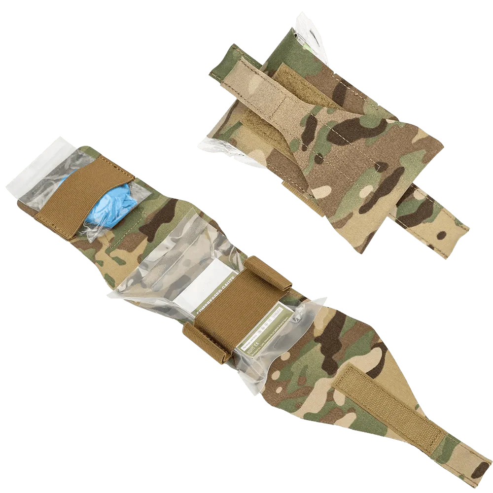FLARESYN MICRO TRAUMA EDC MOLLE POUCH WITH RAPID DEPLOY TOURNIQUET SLEEVE[FS-TR-MTES]