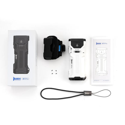 WUBEN X1PRO 12300 LUMENS RECHARGEABLE EDC FLASHLIGHT WITH POWER BANK & CLIP[WB-X1PRO]
