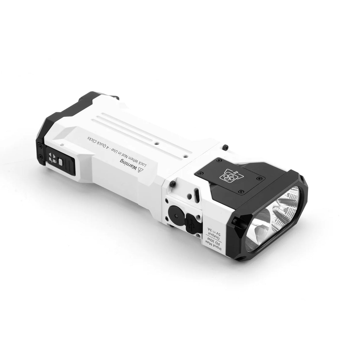 WUBEN X1PRO 12300 LUMENS RECHARGEABLE EDC FLASHLIGHT WITH POWER BANK & CLIP[WB-X1PRO]