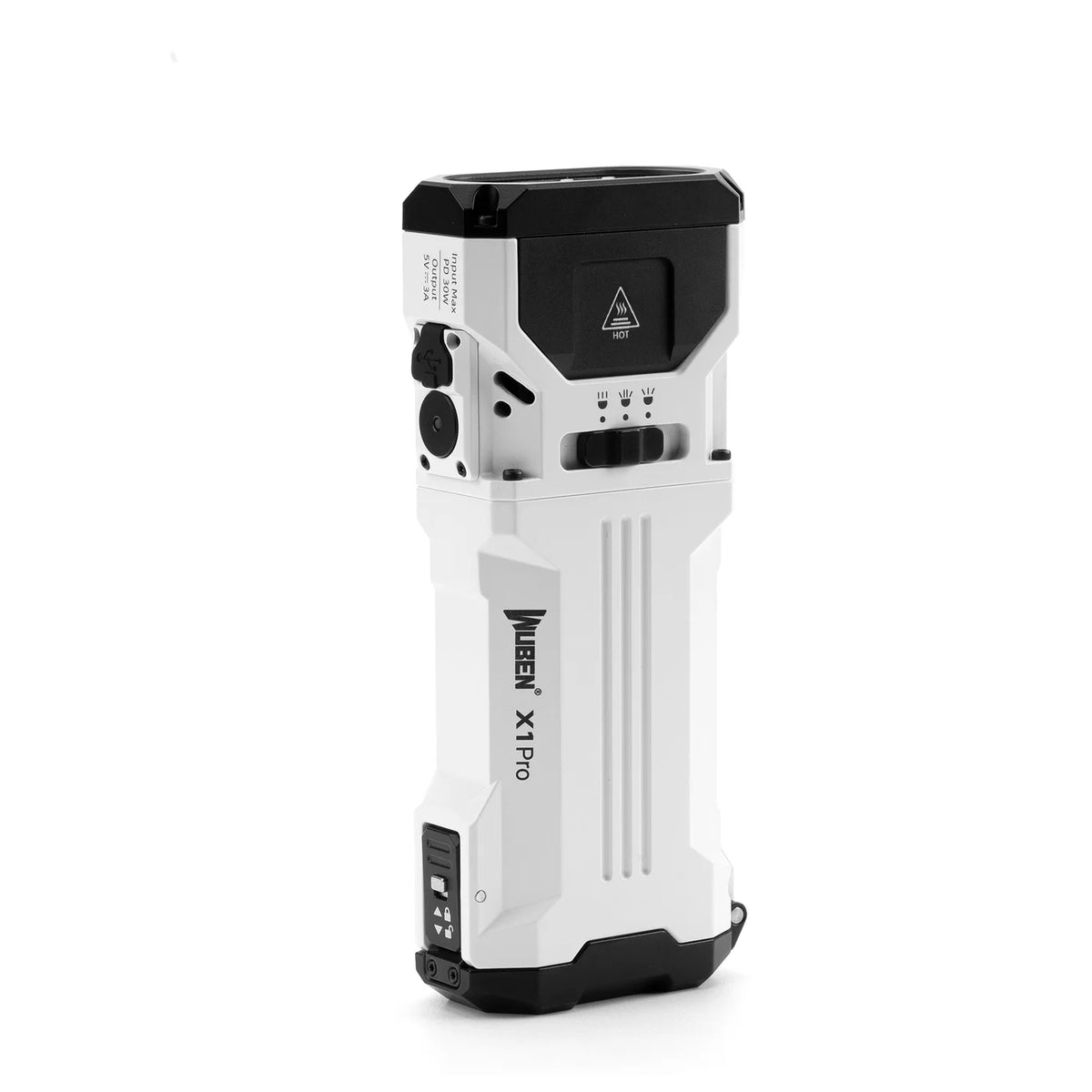 WUBEN X1PRO 12300 LUMENS RECHARGEABLE EDC FLASHLIGHT WITH POWER BANK & CLIP[WB-X1PRO]